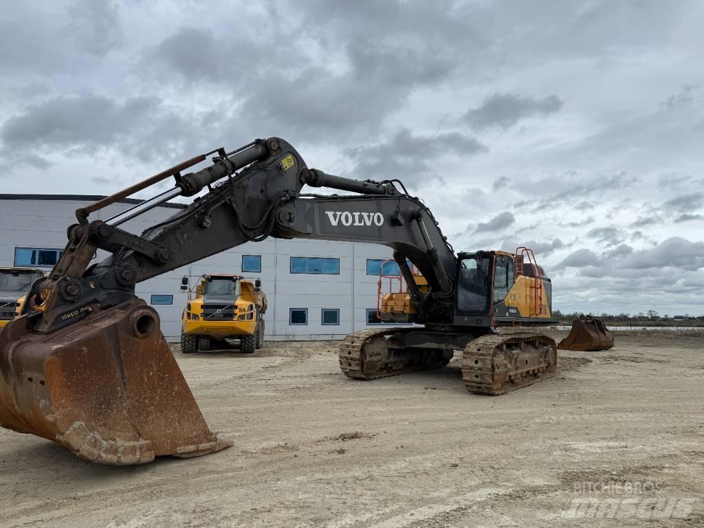 Volvo EC 750 Kāpurķēžu ekskavatori
