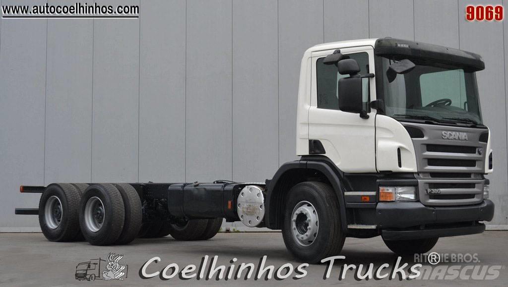 Scania P 380  6x4 Šasija ar kabīni