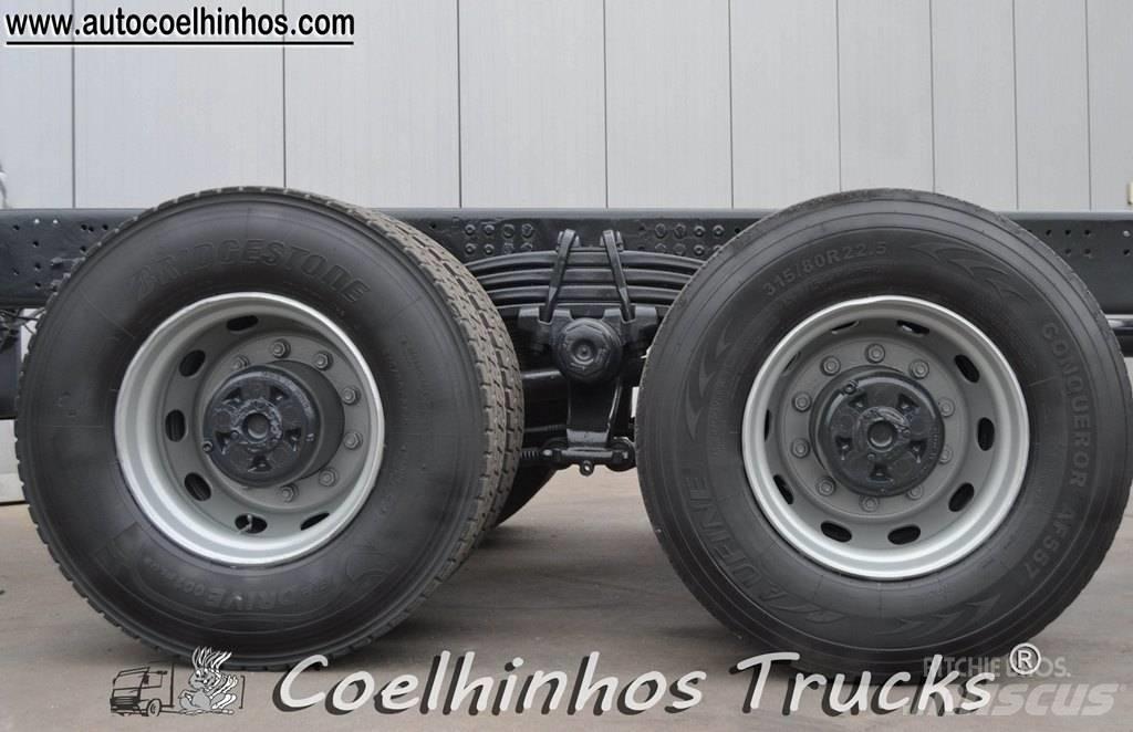 Scania P 380  6x4 Šasija ar kabīni