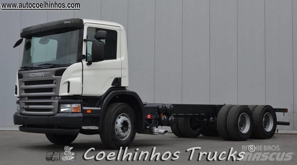 Scania P 380  6x4 Šasija ar kabīni