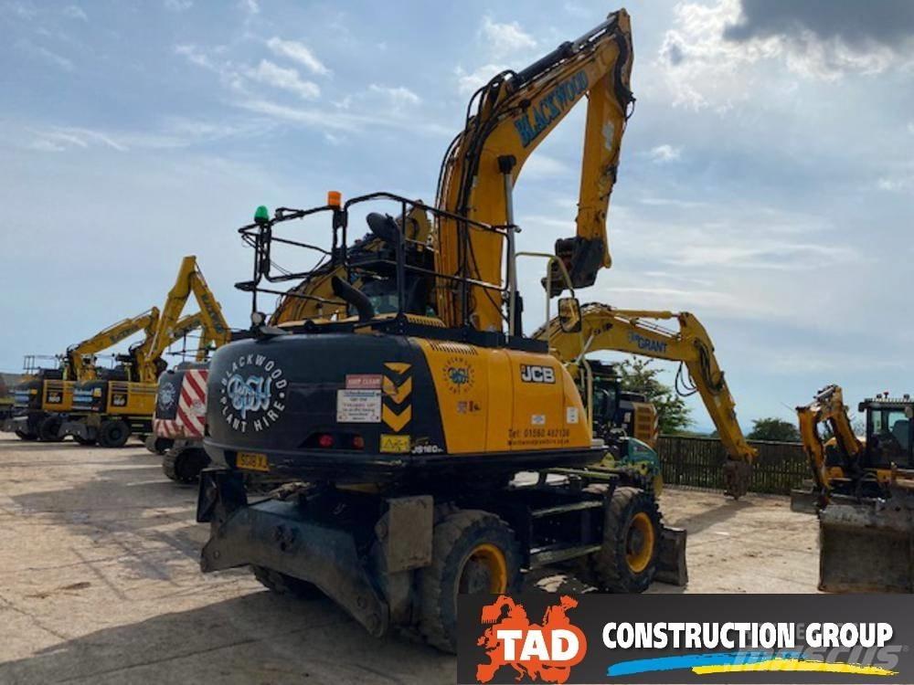 JCB JS 160 W Ekskavatori uz riteņiem