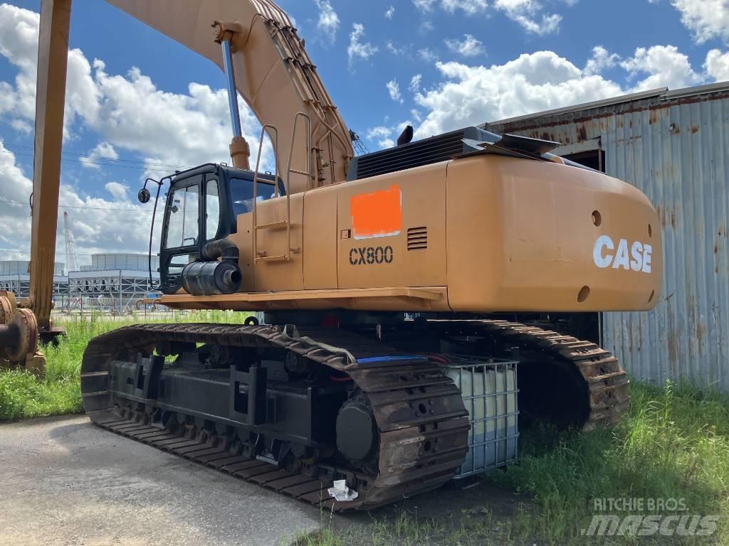CASE CX 800 Kāpurķēžu ekskavatori
