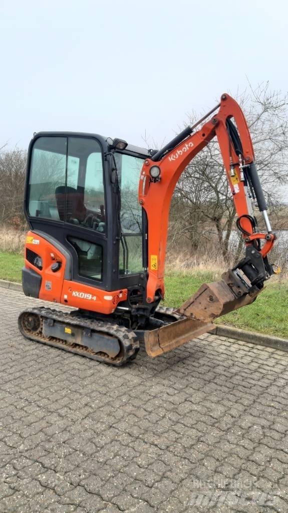 Kubota KX019-4 Mini ekskavatori < 7 t