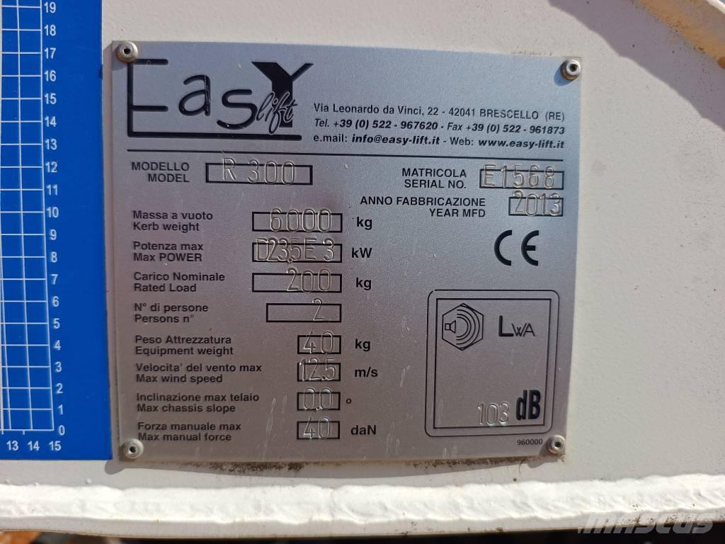 EasyLift R 300 Teleskopiskie pacēlāji