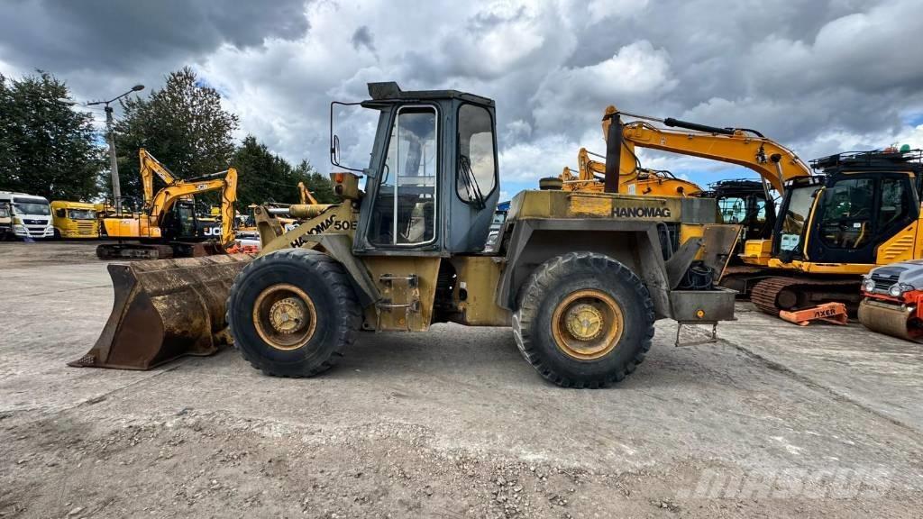 Hanomag 50 E Iekrāvēji uz riteņiem