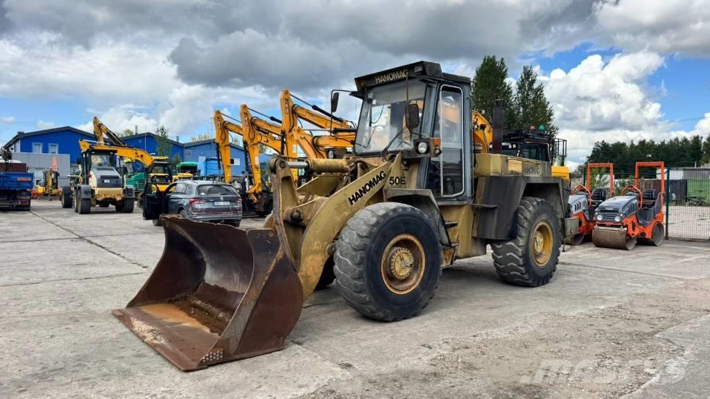 Hanomag 50 E Iekrāvēji uz riteņiem