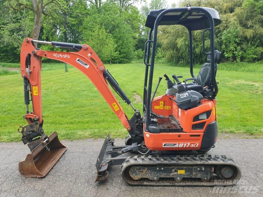 Kubota U 17-3a Mini ekskavatori < 7 t
