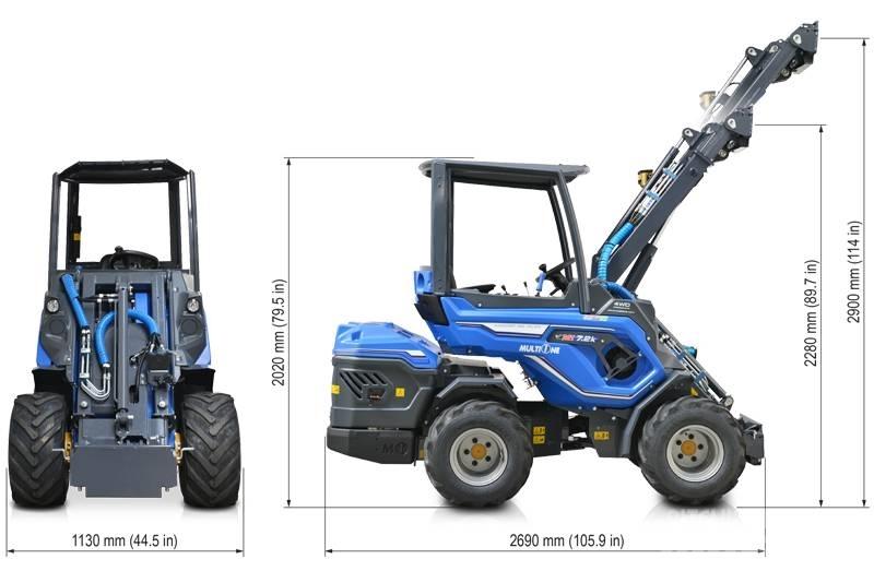 MultiOne 7.2 K Multifunkcionālie iekrāvēji