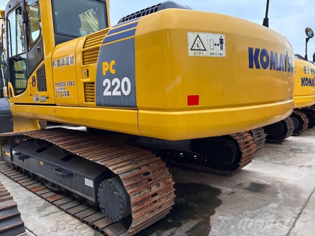 Komatsu PC 220-7 Kāpurķēžu ekskavatori