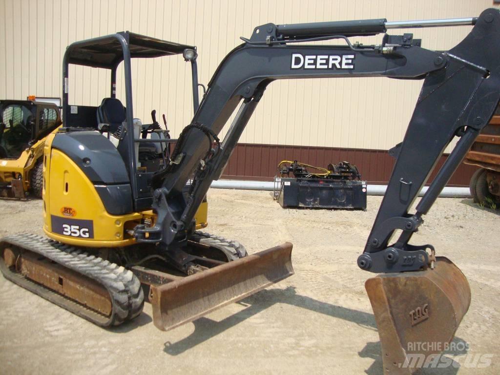 DEERE 35G Mini ekskavatori < 7 t