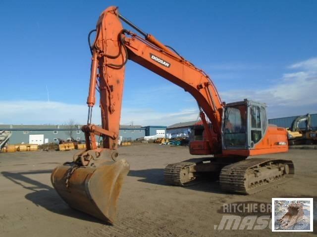 Doosan DX 225 LC Kāpurķēžu ekskavatori