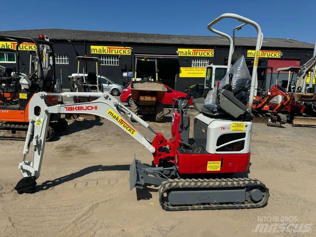 Takeuchi TB 210 R Mini ekskavatori < 7 t