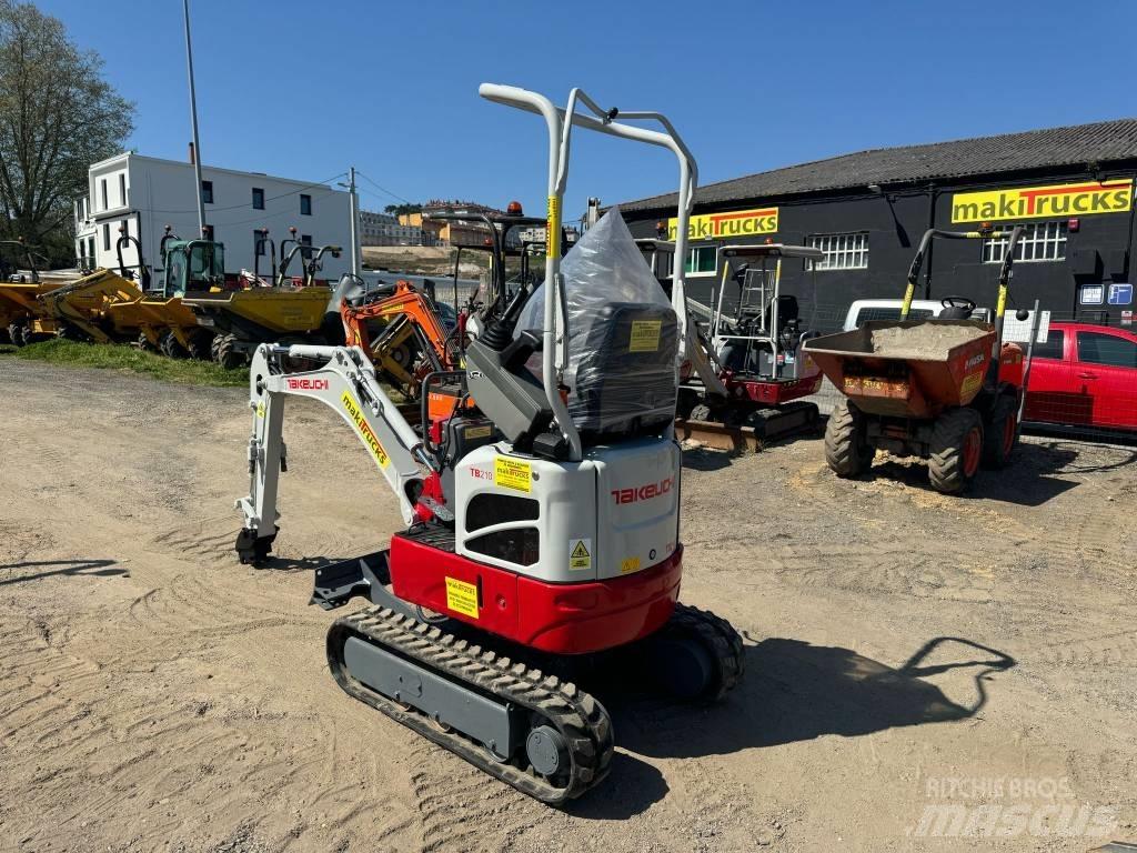 Takeuchi TB 210 R Mini ekskavatori < 7 t
