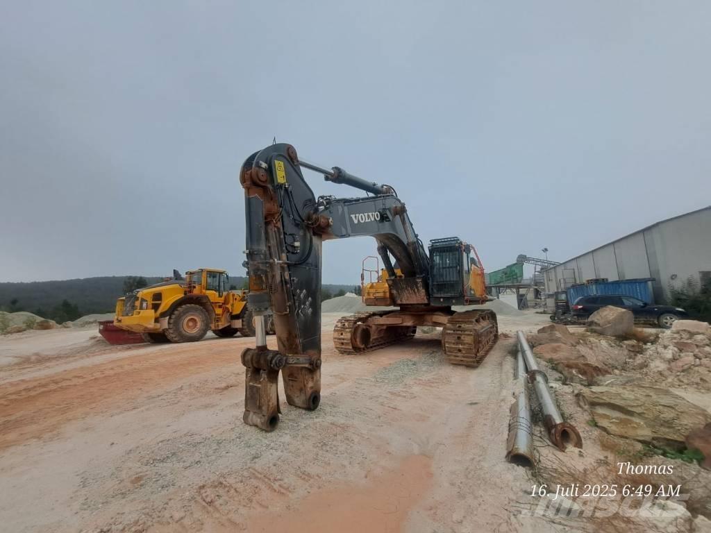 Volvo EC750EL Kāpurķēžu ekskavatori