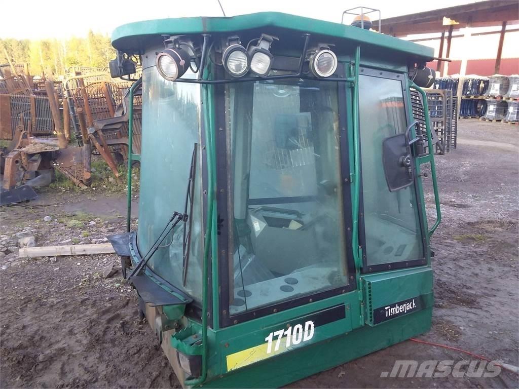 Timberjack 1710d Kabīnes un interjers
