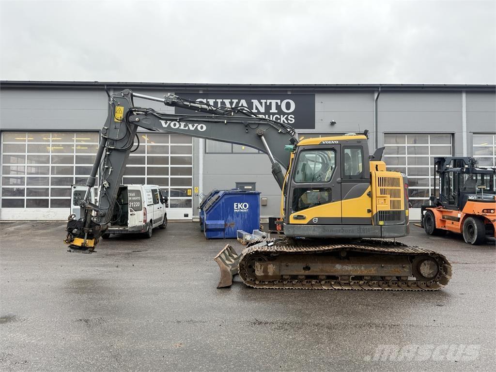 Volvo ECR145DL Kāpurķēžu ekskavatori