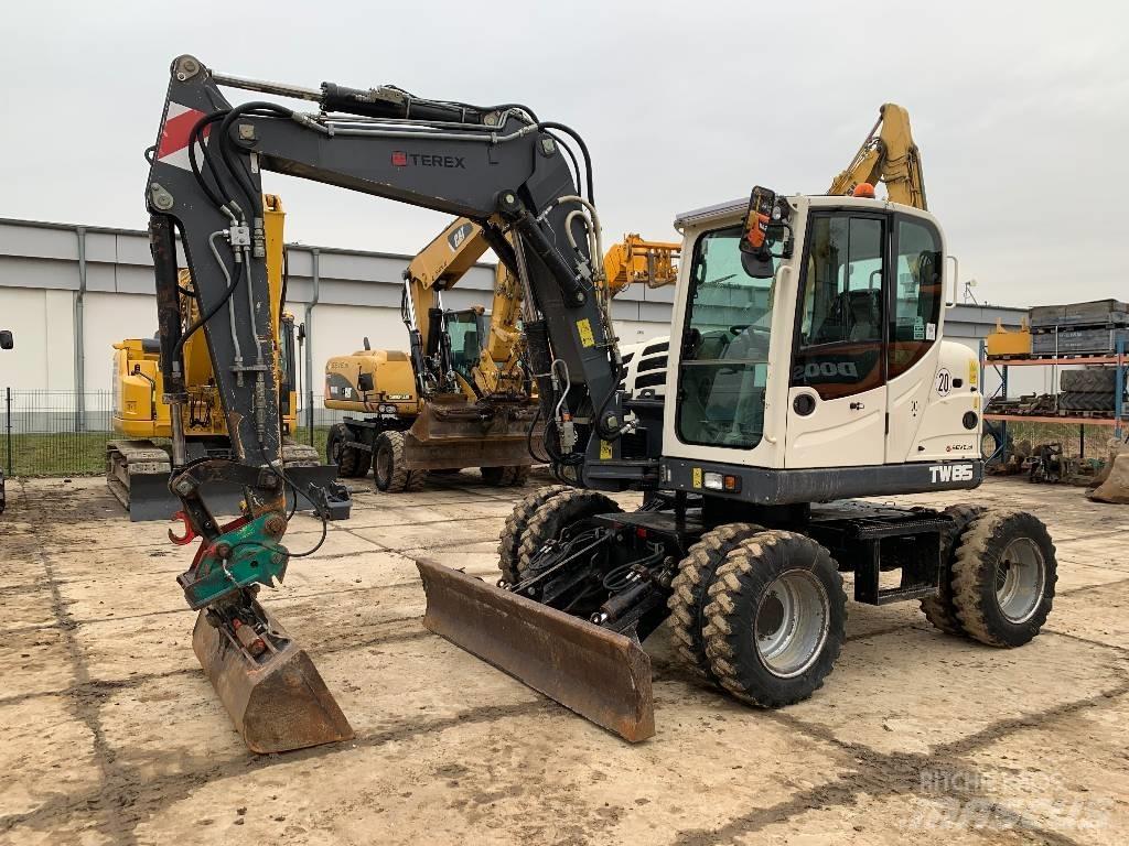 Terex TW 85 Ekskavatori uz riteņiem