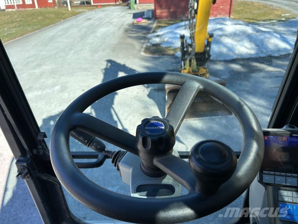 Komatsu PW 148-10 Ekskavatori uz riteņiem