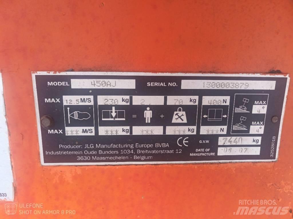 JLG 450 AJS II Strēles pacēlāji