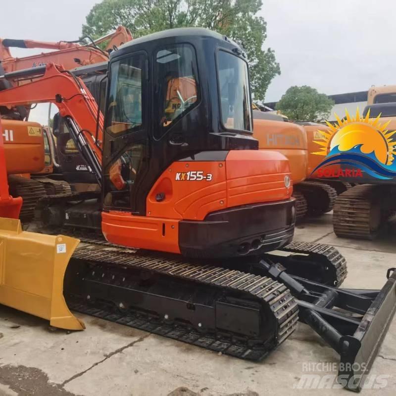 Kubota KX 155 Kāpurķēžu ekskavatori
