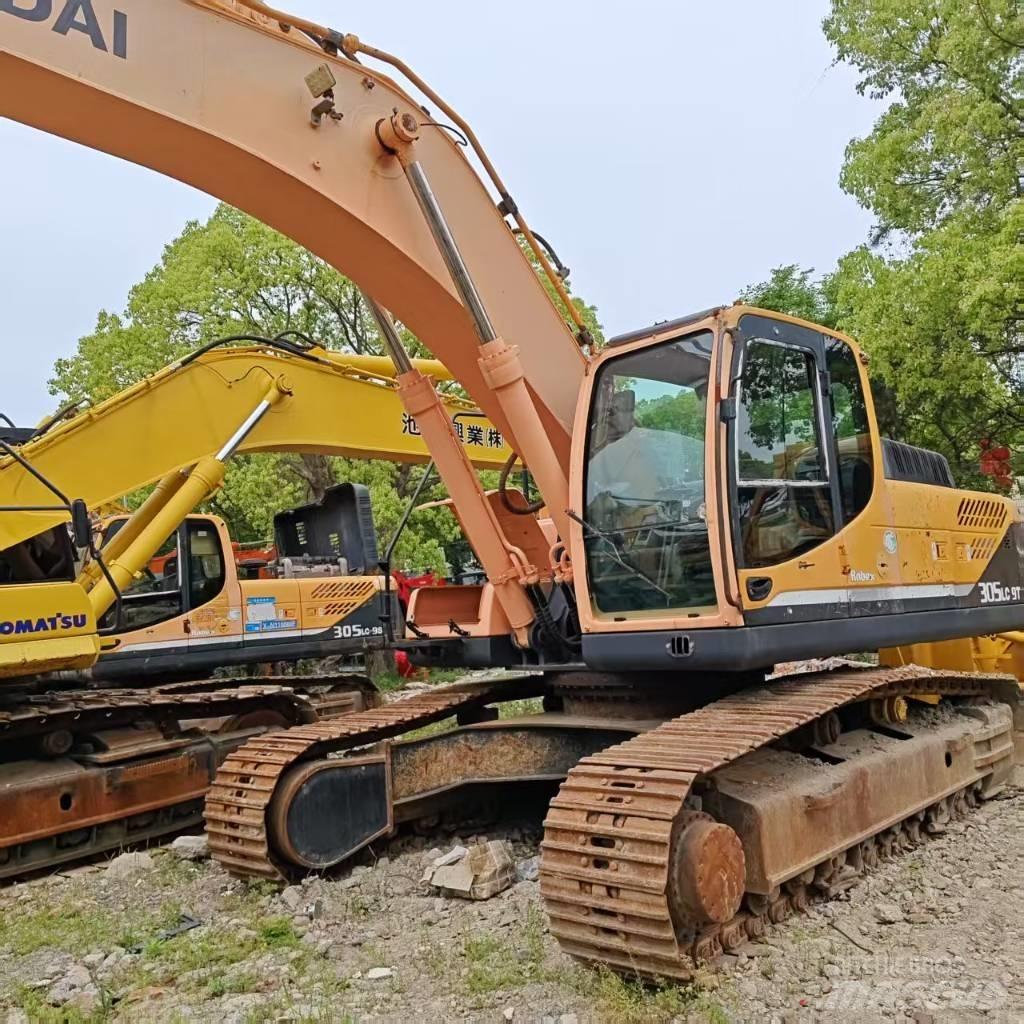 Hyundai Robex 305 LC Kāpurķēžu ekskavatori