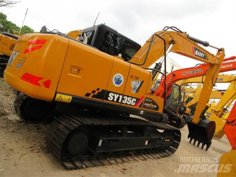 Sany SY 135 C Kāpurķēžu ekskavatori
