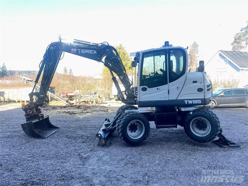 Terex TW 85 Ekskavatori uz riteņiem
