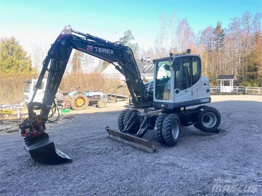 Terex TW 85 Ekskavatori uz riteņiem