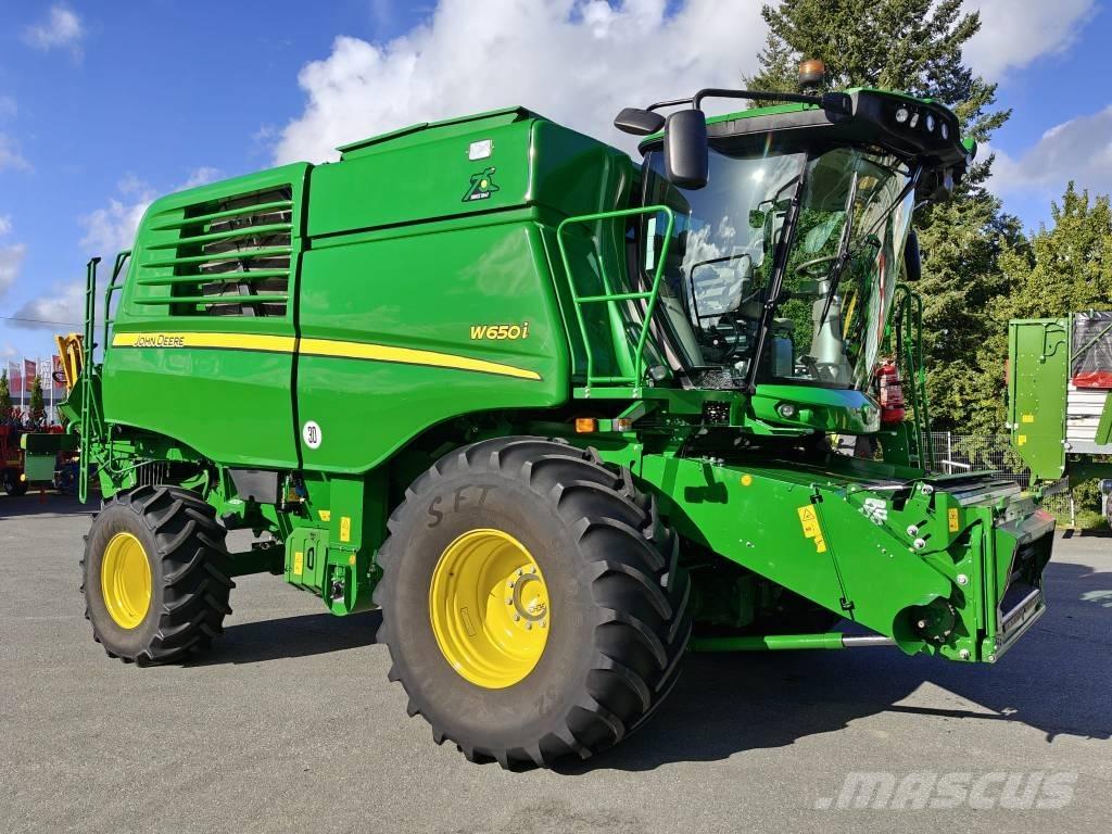 John Deere W 650 i Ražas novākšanas kombaini