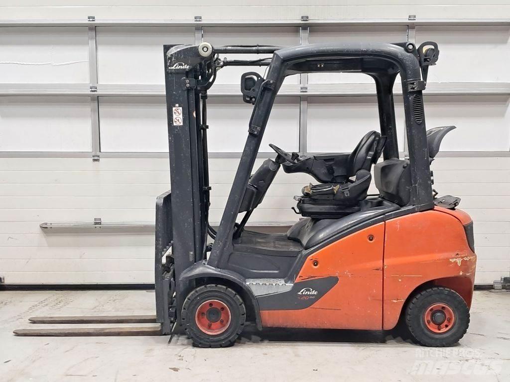 Linde H20T-01 LPG tehnika