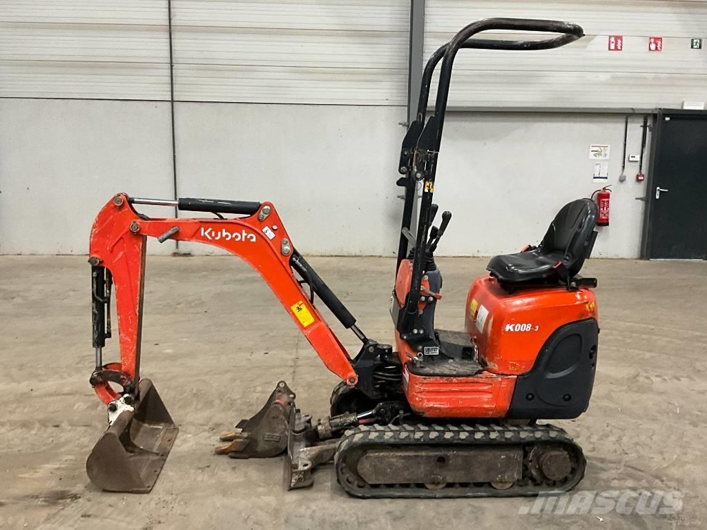 Kubota K 008-3 Mini ekskavatori < 7 t