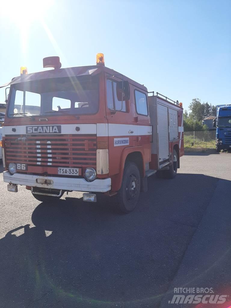 Scania LB 86 Ugunsdzēšamā tehnika
