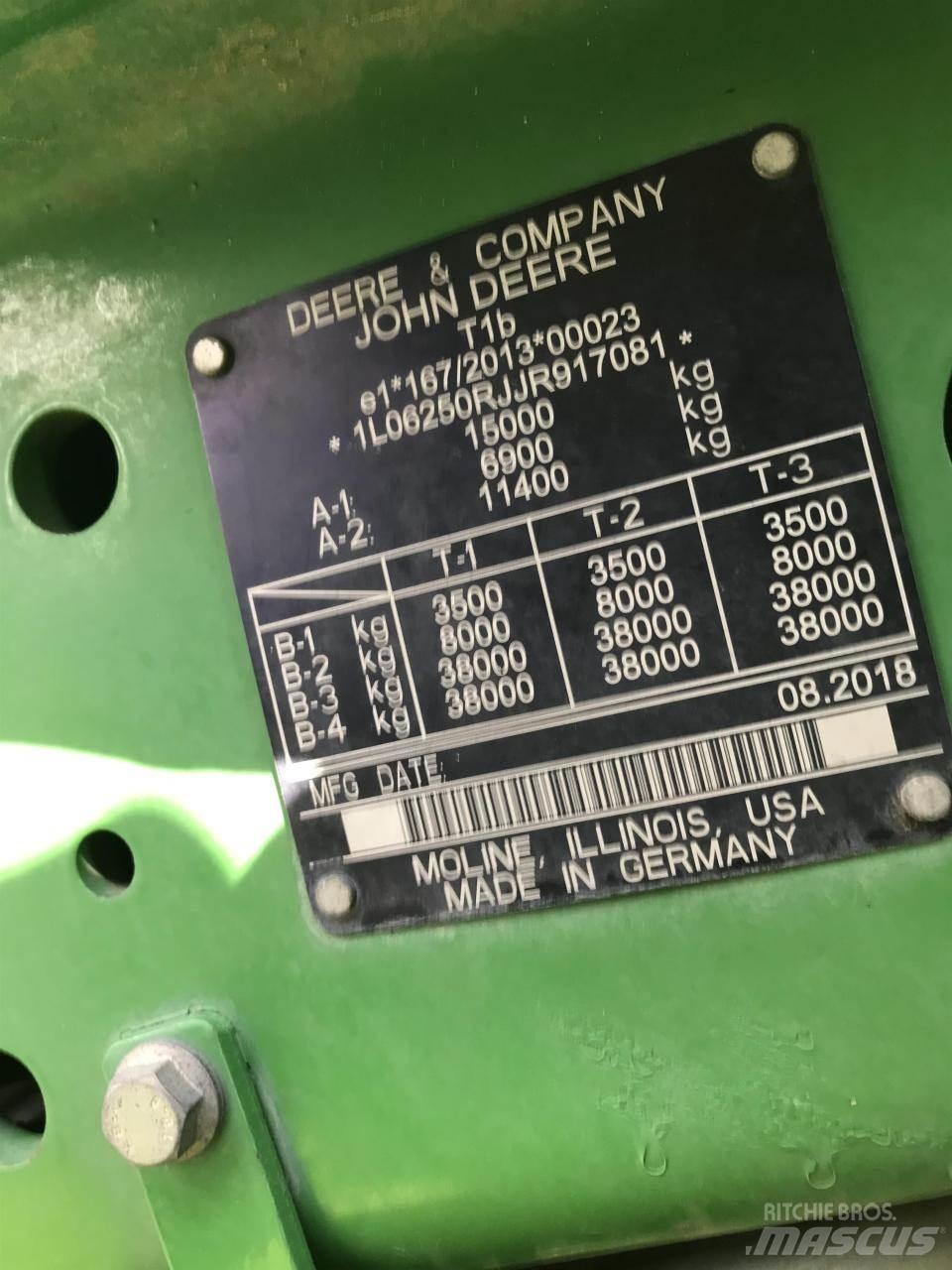 John Deere 6250R Traktori