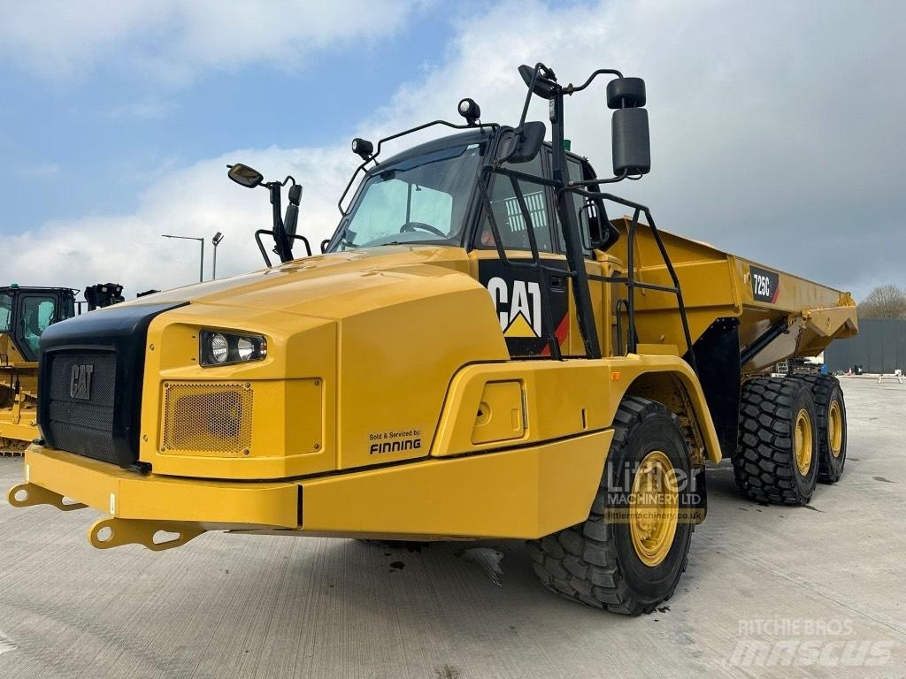 CAT 725C2 Artikulētie pašizgāzēji