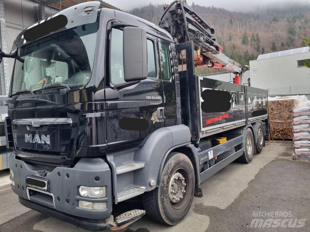 MAN TGS 26.400 Smagās mašīnas ar celtni