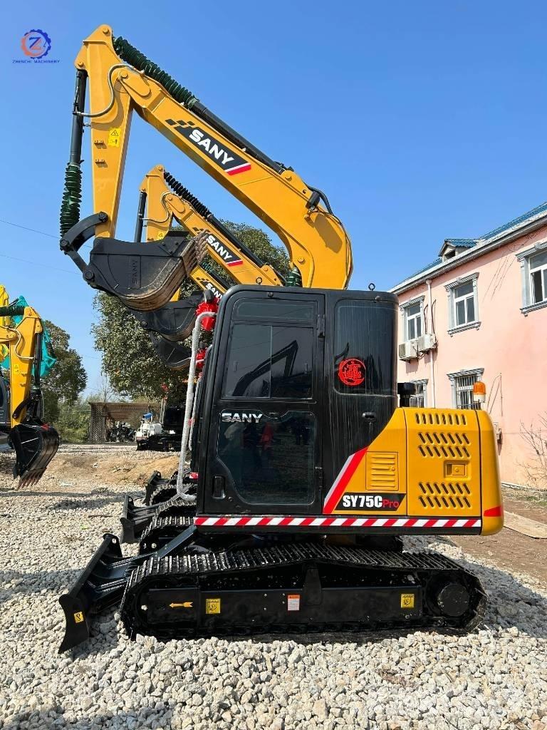 Sany SY 75 C pro Kāpurķēžu ekskavatori