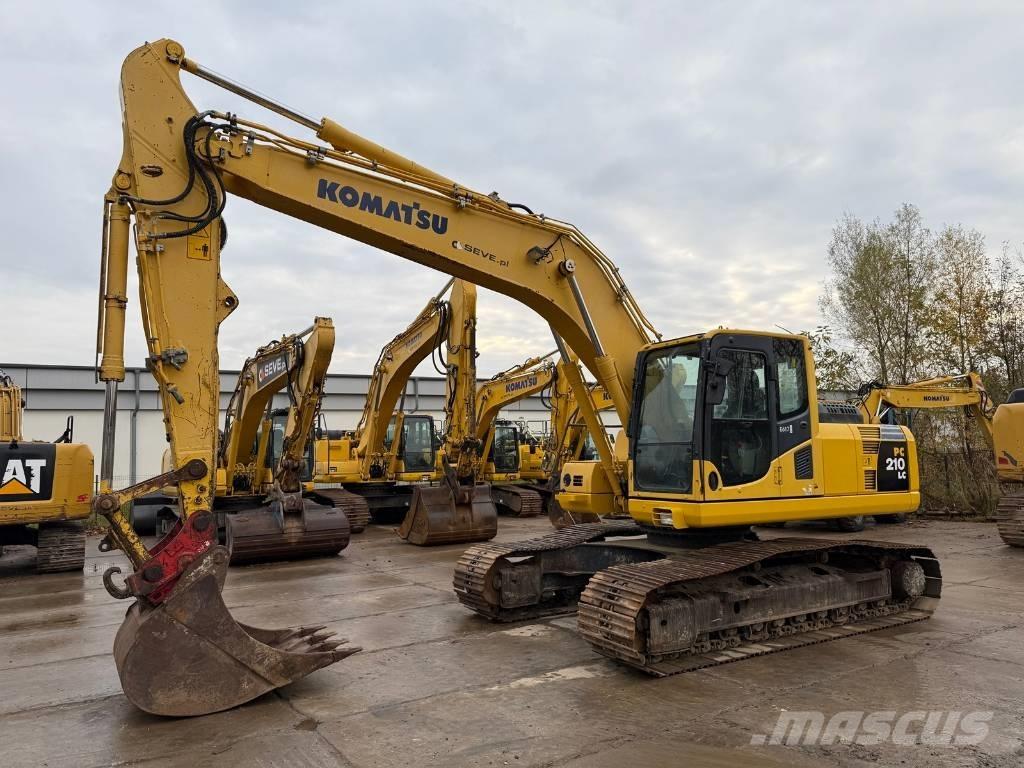 Komatsu PC 210 LC-8 Kāpurķēžu ekskavatori
