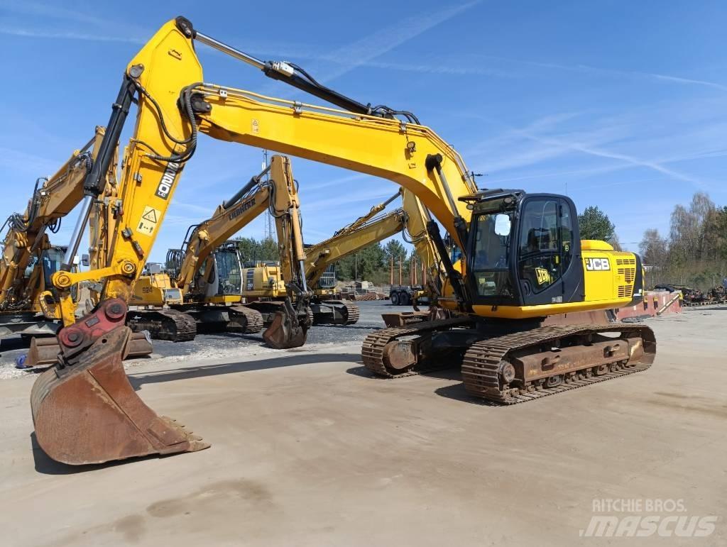 JCB JS 220 LC Kāpurķēžu ekskavatori