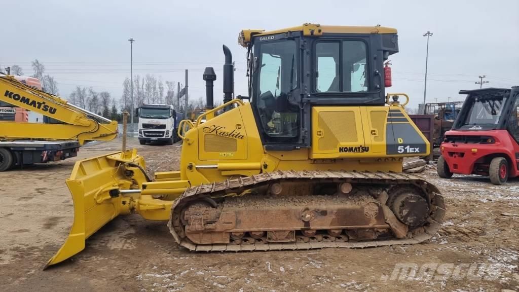 Komatsu D 51 EX-22 Kāpurķēžu buldozeri