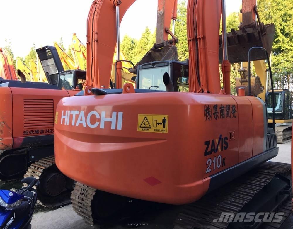 Hitachi zx210 Kāpurķēžu ekskavatori
