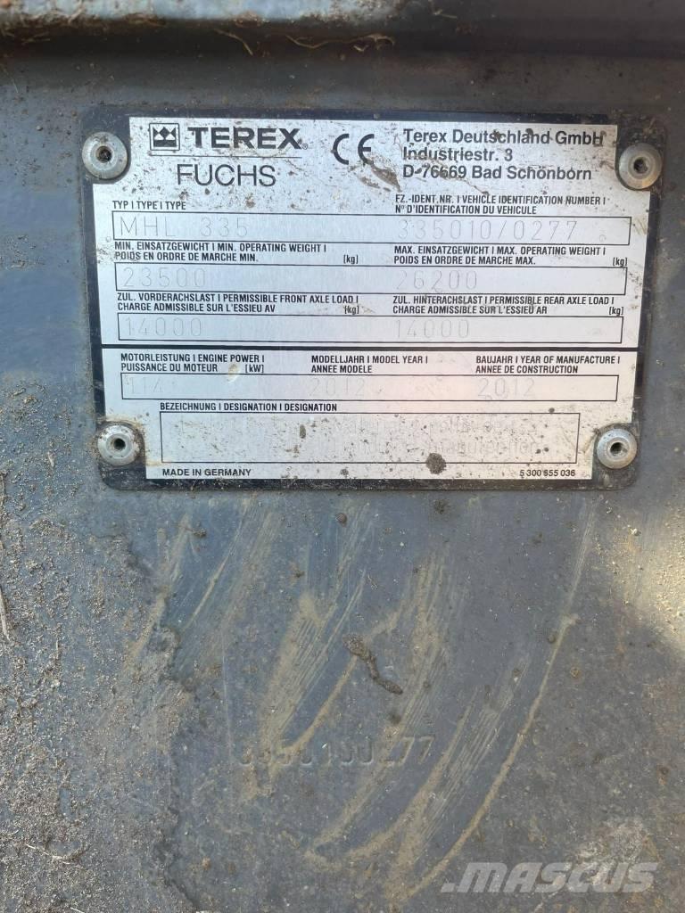 Fuchs MHL 335 Industriālie iekrāvēji