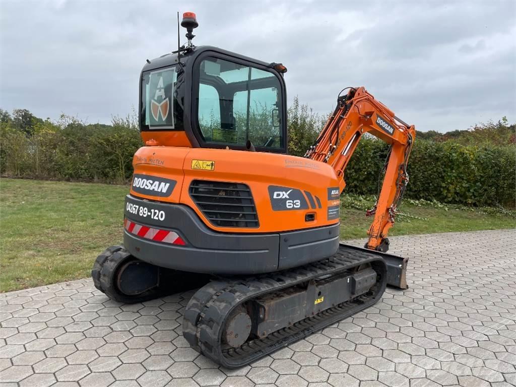 Doosan DX63-3 Mini ekskavatori < 7 t