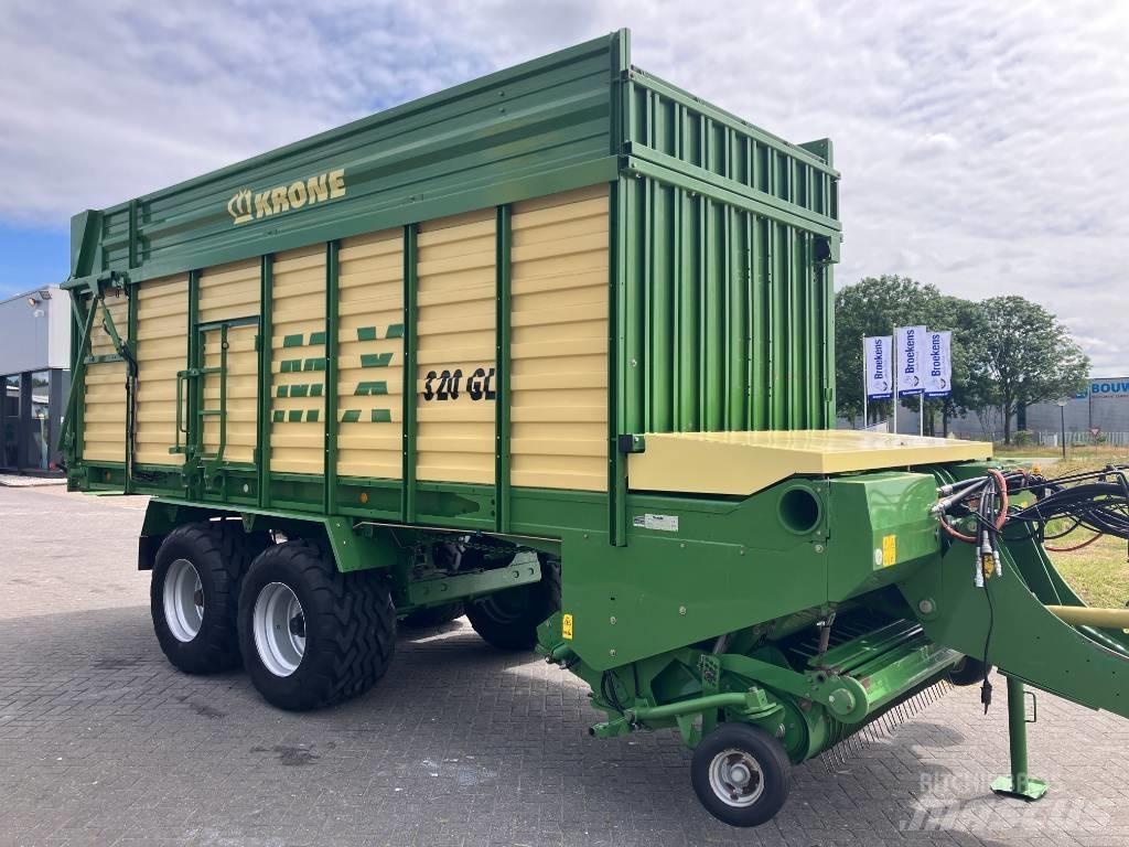 Krone MX 320 GL Savācējpiekabes