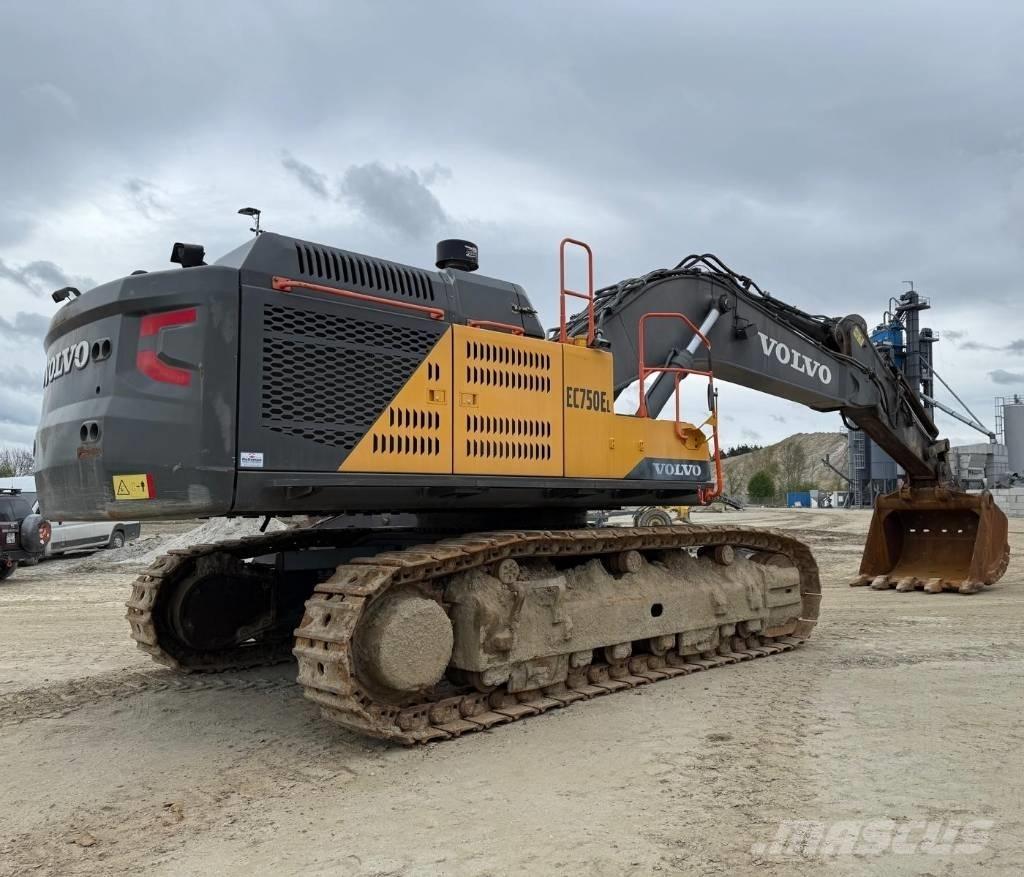 Volvo EC 750 EL Kāpurķēžu ekskavatori