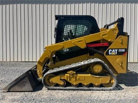 CAT 259D Lietoti riteņu kompaktiekrāvēji