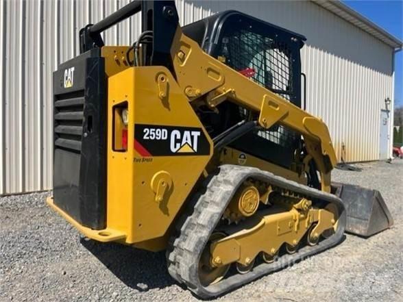 CAT 259D Lietoti riteņu kompaktiekrāvēji