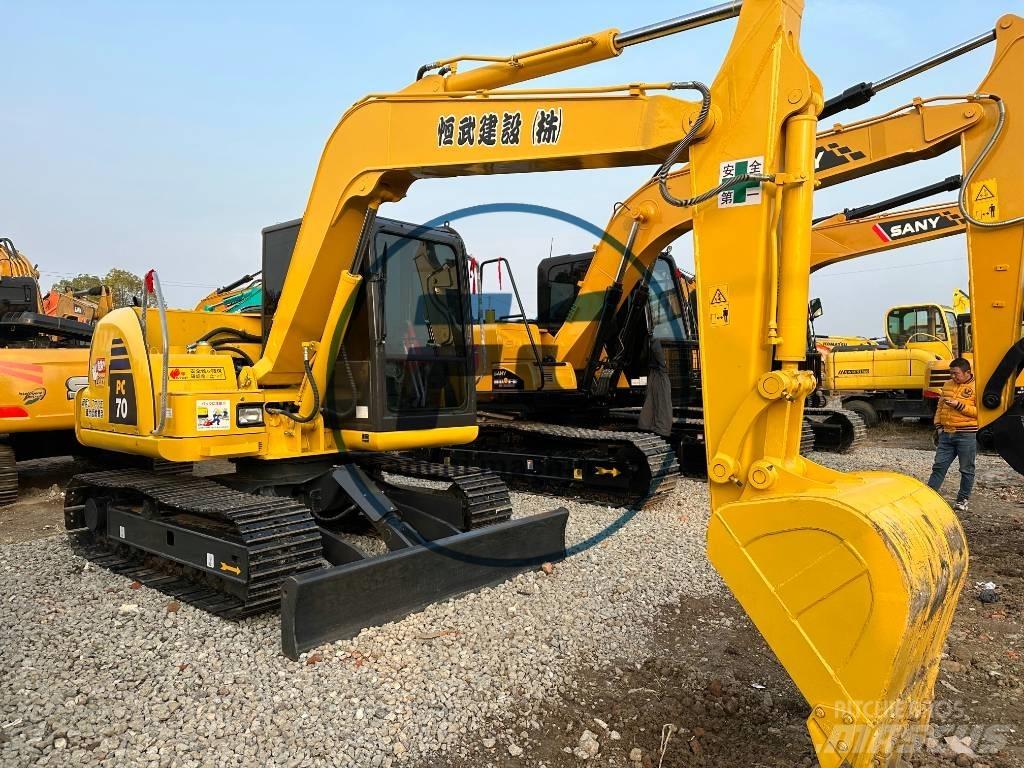 Komatsu PC 70 Mini ekskavatori < 7 t