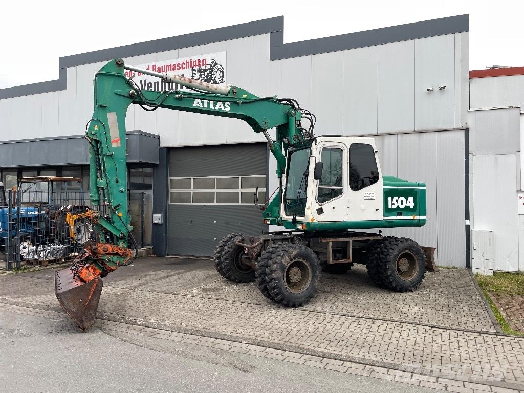 Atlas 1504 Ekskavatori uz riteņiem
