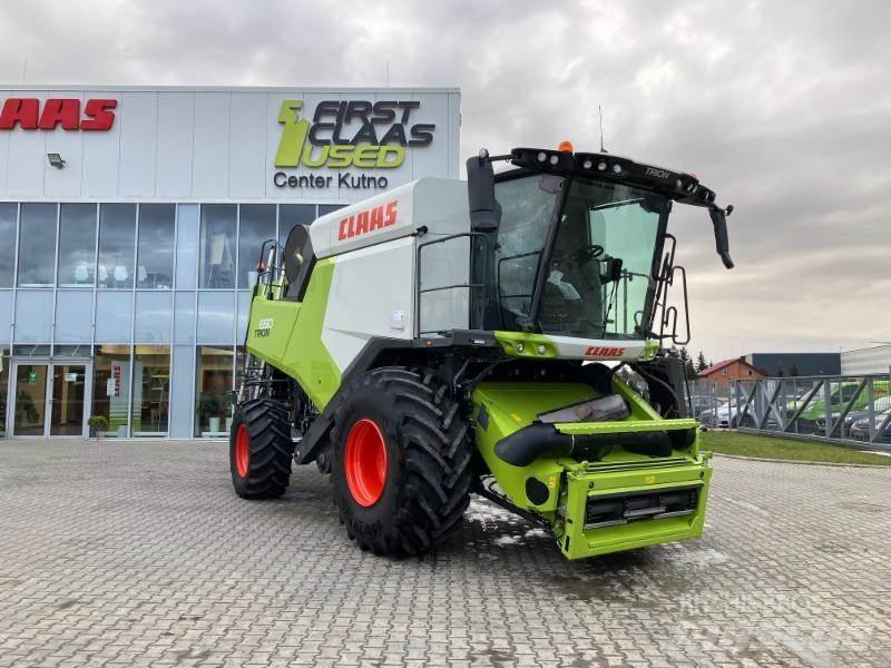 CLAAS TRION 650 Ražas novākšanas kombaini