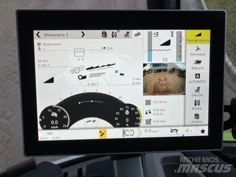 CLAAS TRION 650 Ražas novākšanas kombaini